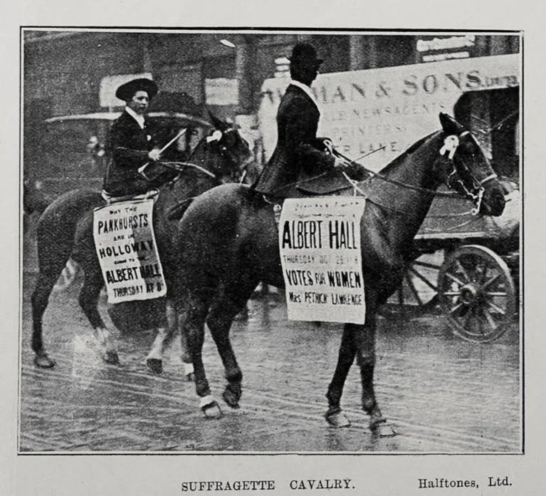 SUFFRAGETTE CAVALRY