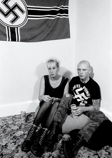 White power gangs Image: White power gangs