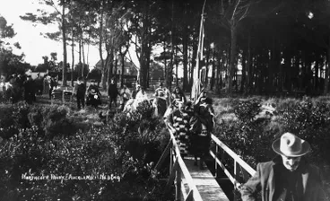 Flagstaff presentation, 1908 Image: Flagstaff presentation, 1908