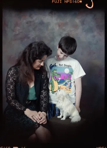 Image: Lynda and Adrian Price, Mother and son