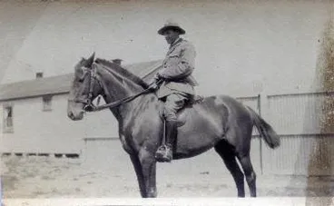 Lt. Black, OMR, Featherston Camp : digital image Image: Lt. Black, OMR, Featherston Camp : digital image