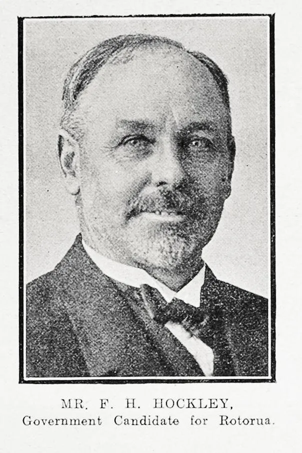 Mr F H Hockley, Government candidate for Rotorua