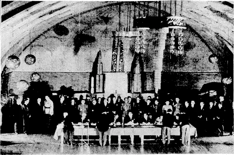 Scene in – the Japanese-Premier's official residence in Tokia when the treaty of peace between France and Thailand – was signed receritly. (Evening Post, 14 August 1941)