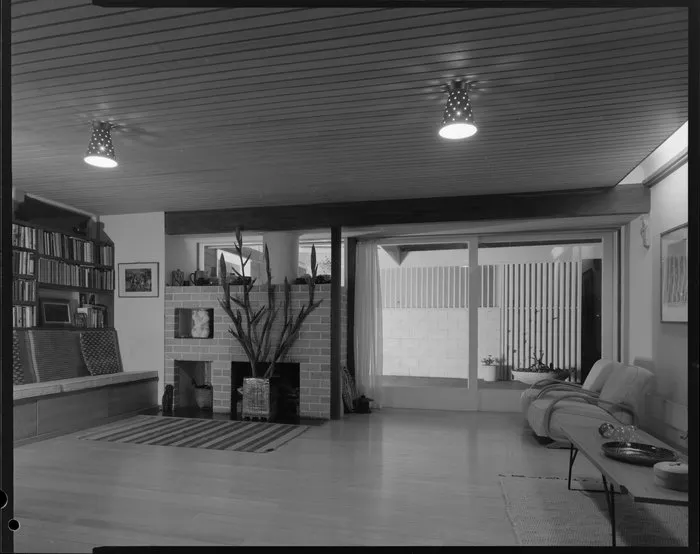 Interior, living room designed by Perry Martin Hill