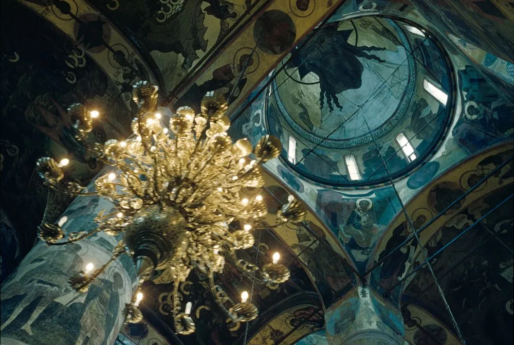 A Kremlin church interior, Moscow