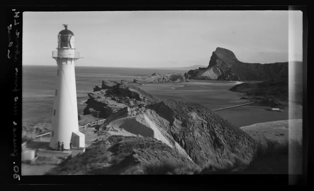 General view from above lighthouse, Castlepoint