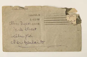 Image: Letter to Lulu Dyer