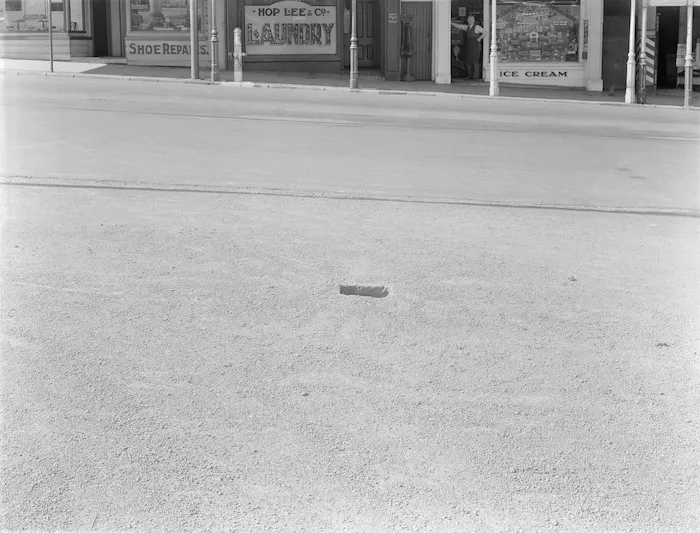 Pothole, Molesworth Street, Wellington