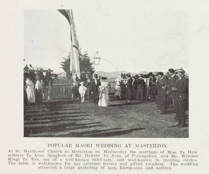 Popular Māori wedding at Masterton