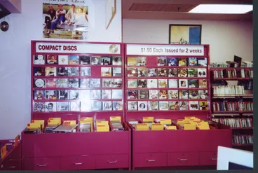 Image: Library CD area