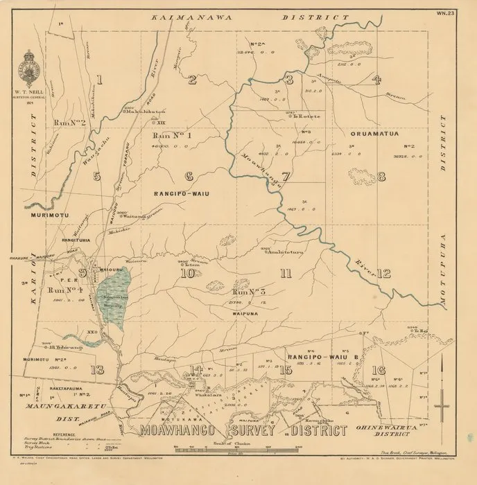 Moawhango Survey District [electronic resource].