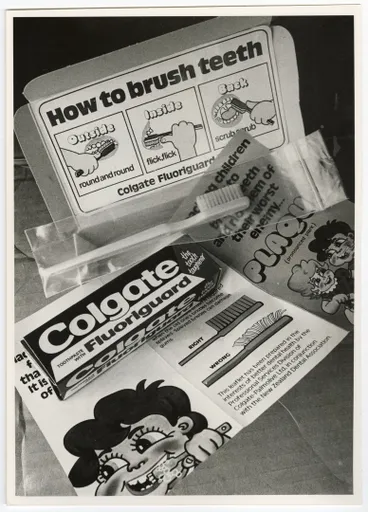 Image: Dental kits being distributed in Canterbury primary schools