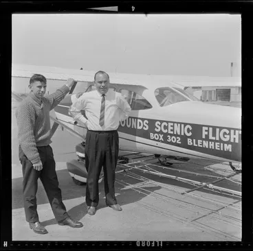 Image: Plane of Sounds Scenic Flights Ltd, Blenheim, at Wellington Aero Club