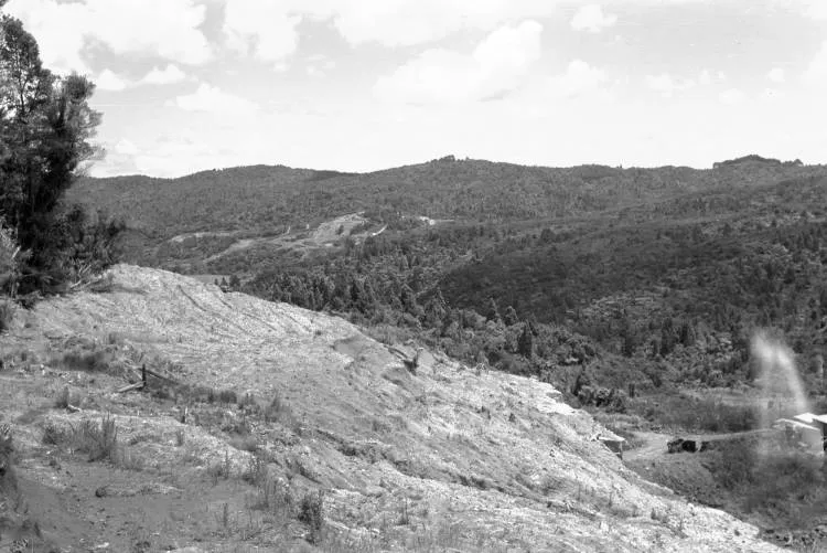 Quarry on Te Henga Road, Te Henga.