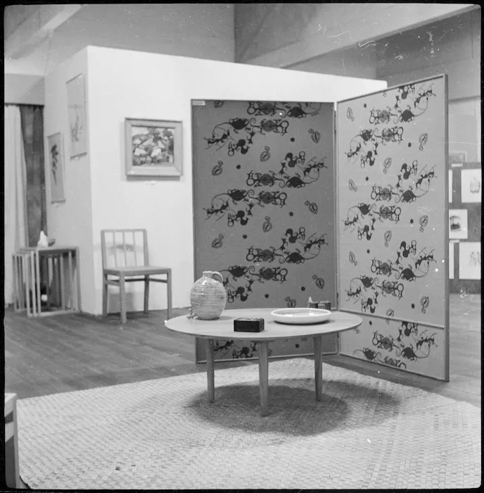 Furniture designed by architect Ernst Plischke