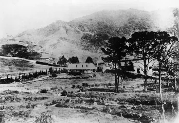 Image: 372 and 378 Karori Road, 1870s; home of Stephen Lancaster