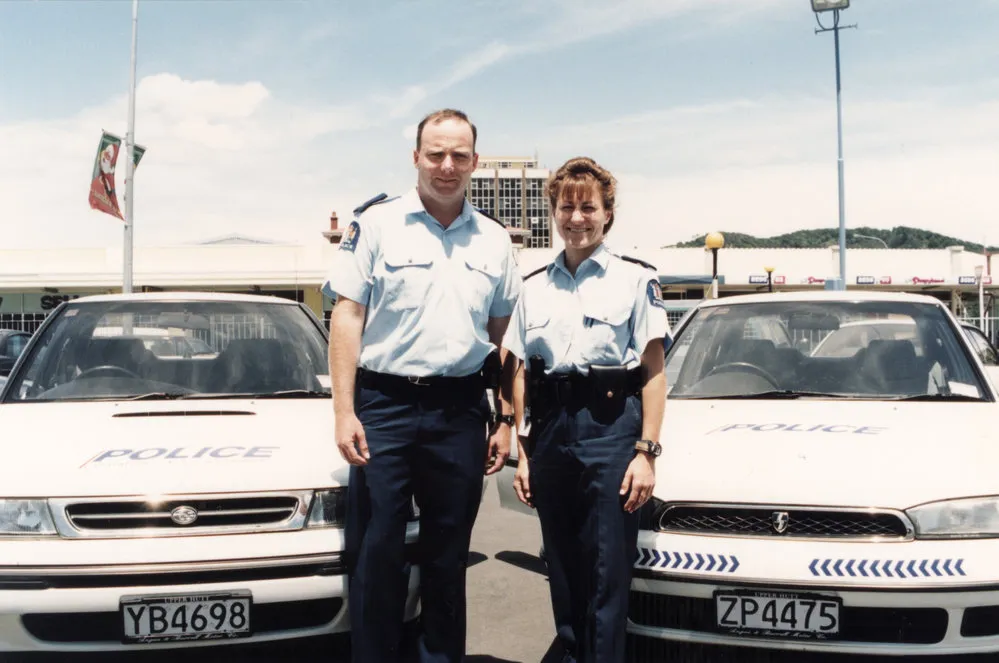 Police; community constables Ian McDonald and Rachael Ball; new car from Angus and Burrell.