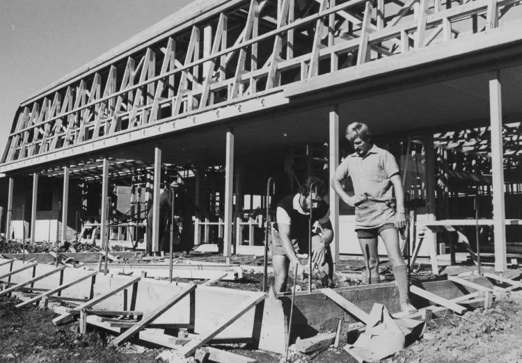 Intermediate school, Māngere, 1980