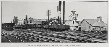 Image: One Of The Mines Affected By The Huntly Coal Strike