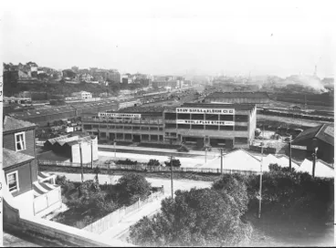 Image: Railway yards from Augustus Terrace, Parnell, 1926