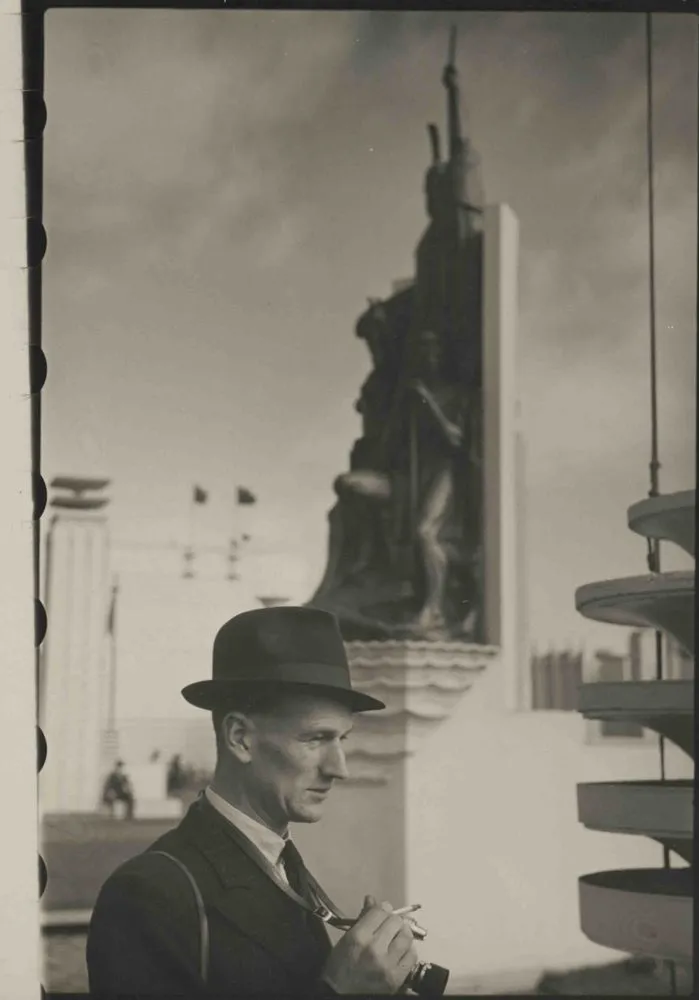 Eric Percival Christensen at the Wellington Exhibition