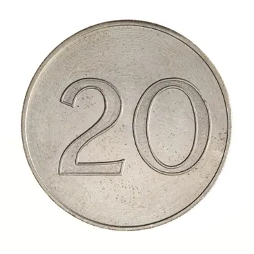Pattern Coin - 20 Cents, New Zealand, circa 1966 Image: Pattern Coin - 20 Cents, New Zealand, circa 1966