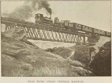 Image: Near Hyde, Otago Central Railway