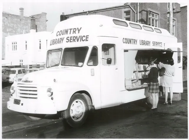 Country Library Service bookvan