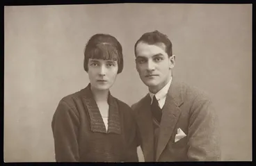 Image: Portrait of Katherine Mansfield and John Middleton Murry