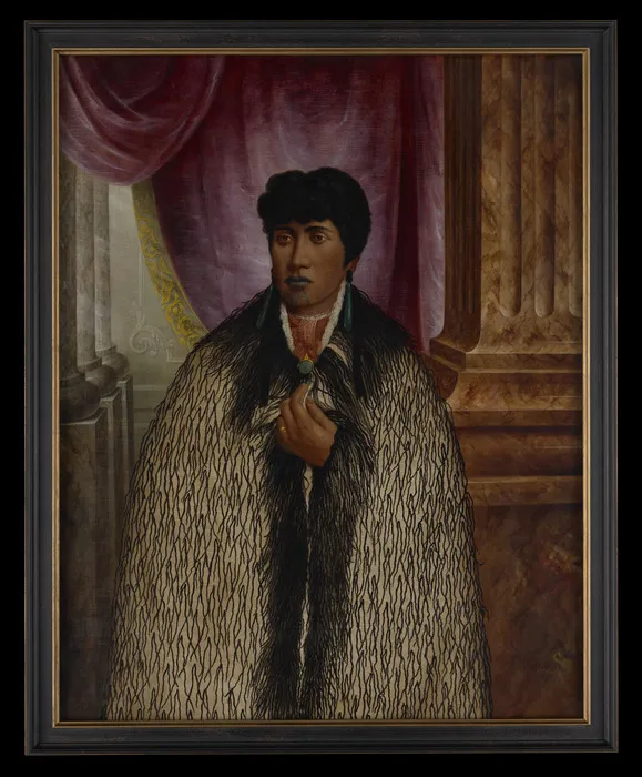 Worth, Harold Vindale, 1851-1899: Portrait of a wahine