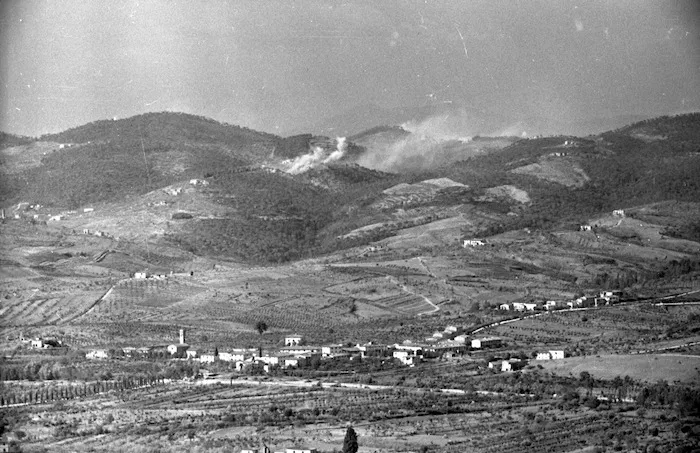 Approach to Florence showing the New Zealand `stonks'
