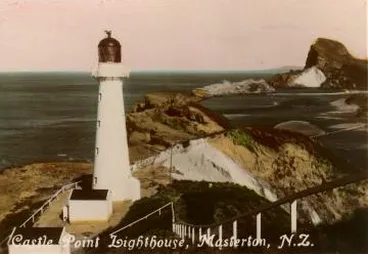 Image: Castle Point Lighthouse, Masterton, N.Z.