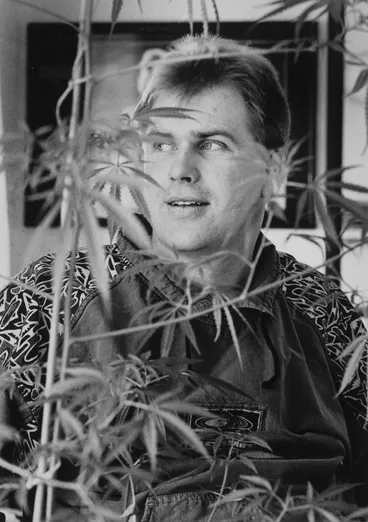 Image: Medicinal marijuana, Papatoetoe, 1994