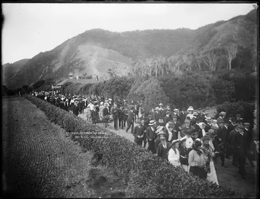 Image: Huria Matenga's funeral procession, Nelson