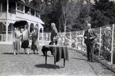 Birdcage, Tauherenikau Racecourse : digital image Image: Birdcage, Tauherenikau Racecourse : digital image