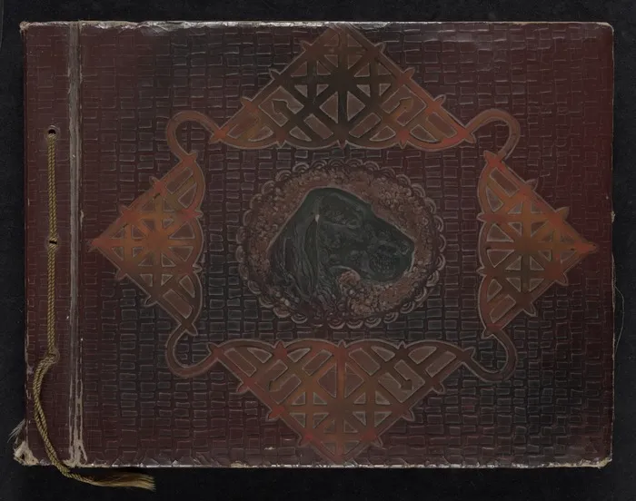 Photograph album of Cecil Franks' service during World War II