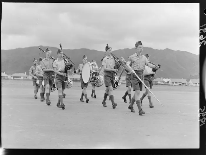School Cadets at Naenae College, Wellington