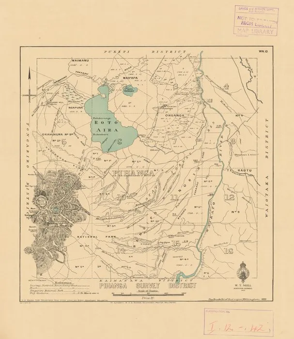 Pihanga Survey District [electronic resource].