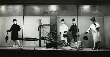 Image: Milne and Choyce window display
