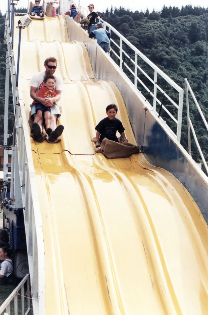 Summer Carnival 1998; giant slide.