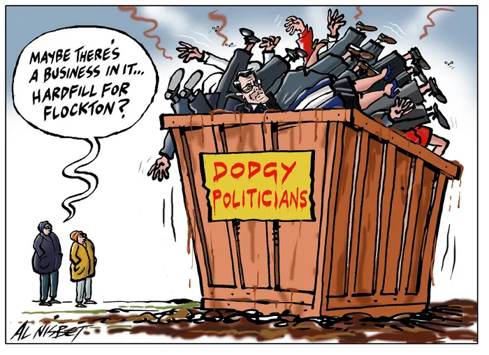 Nisbet, Alastair, 1958- :Dodgy pols. 7 June 2014