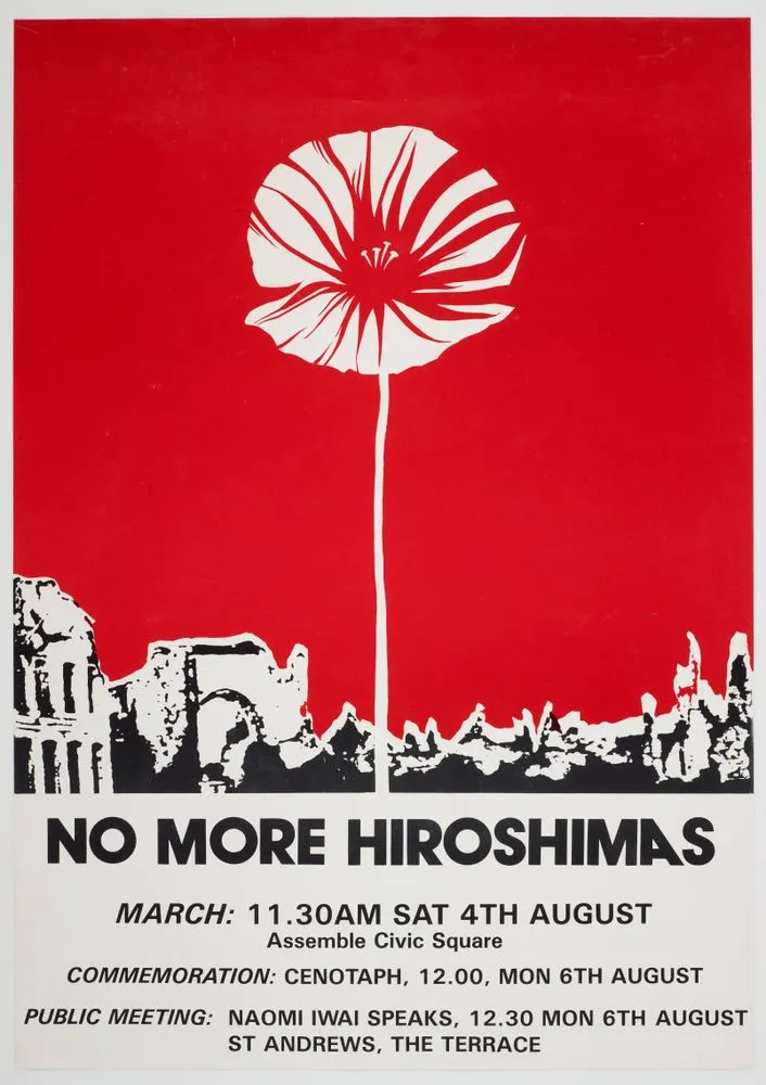 Poster, 'No More Hiroshimas'