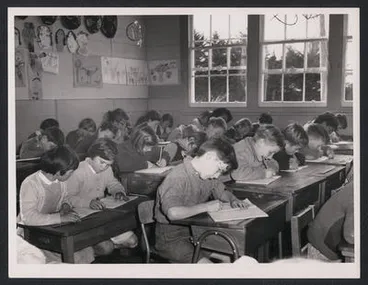 Image: Swanson School, class working