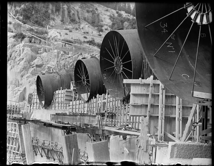 Hydro station at Maraetai
