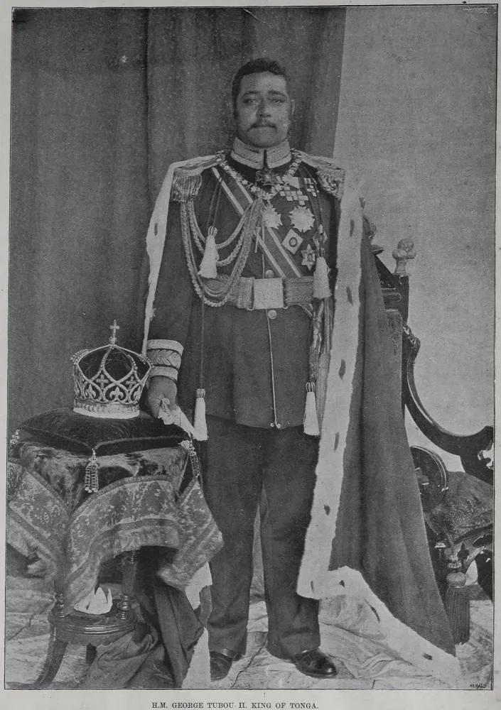 H.M. George Tubou II, King of Tonga