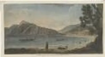 Image: Tepoanah [i.e. Te Puna] Bay of Islands, New Zealand, a church missionary establishment [picture] /