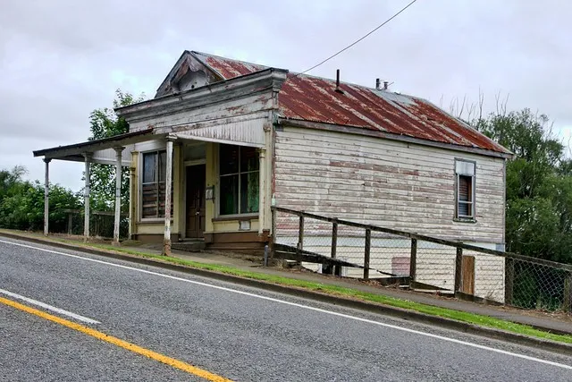 Old drapery store, Nightcaps, Southland