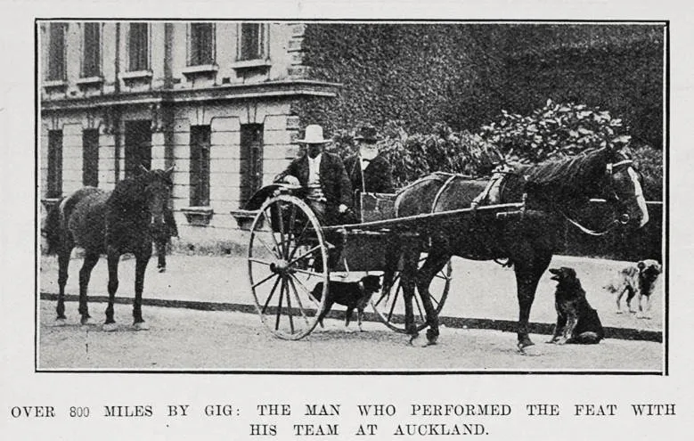 Over 800 miles by gig