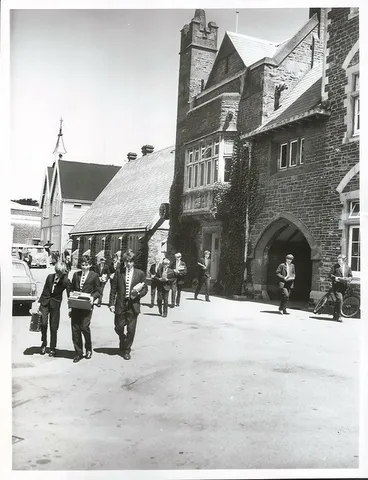 Image: General view inside Christ's College grounds. Christchurch City. Canterbury