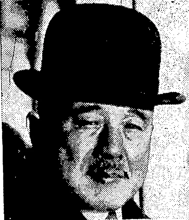 Mr. K. Dcbuchi, the -first president of the Japanese New Zealand Society recently formed in Tokio. Mr. Dcbuchi led the Japanese gopd- Uvill mission to New in 1935. ■ . •:;: (Evening Post, 14 April 1937)